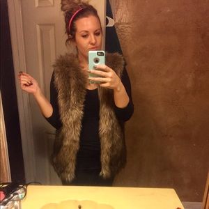 🔥Merona Faux Fur Vest🔥